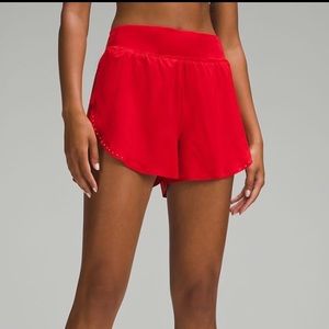 Fast and Free Reflective High Rise Classic Fit Shorts 3”